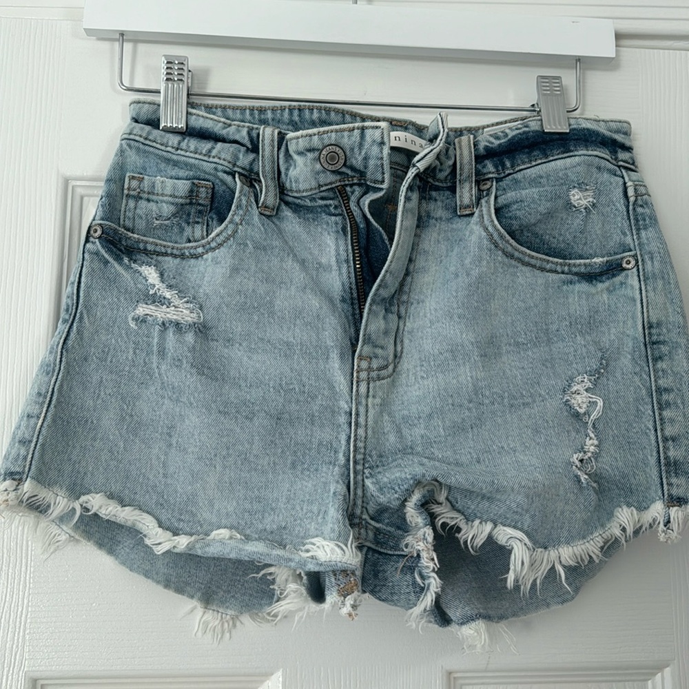Eunina lulu high rise shorts in like new condition